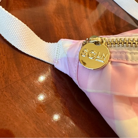 Stoney Clover Lane Pastel Picnic Pink Watermelon Ruffle Fanny Pack - Picture 12 of 12